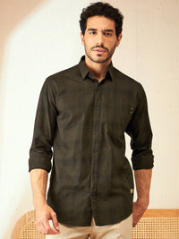 DENNISON Smart Checked Casual Shirt