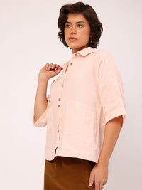 DressBerry Sunset Hues Mega Pockets Cotton Bliss Shirt