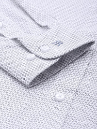 Raymond Slim Fit Printed Pure Cotton Formal Shirt