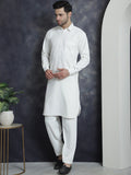 Jompers Regular Shirt Collar Kurta with Salwar