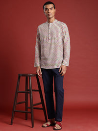 Anouk Pure Cotton Printed Short Kurta