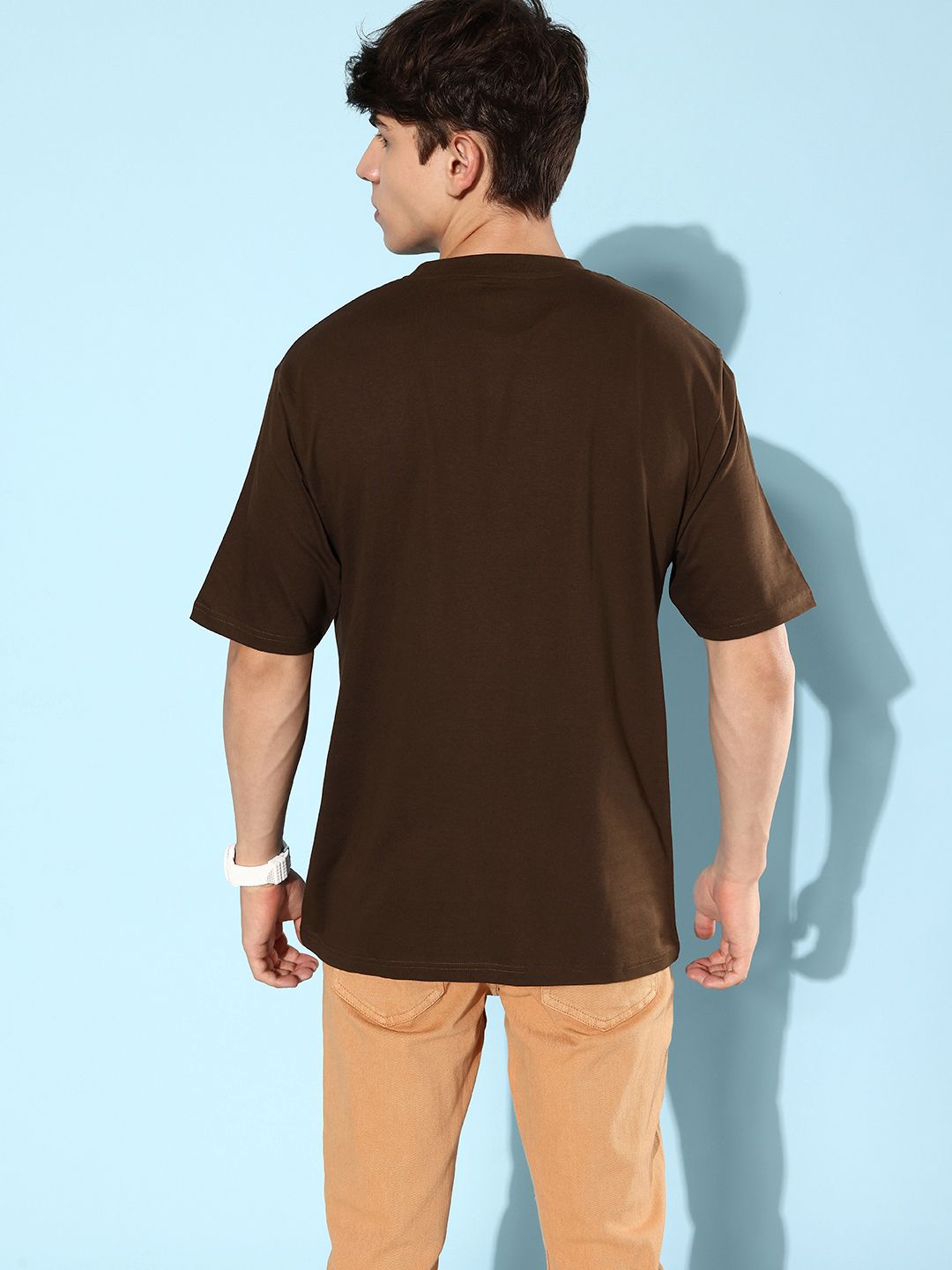 DILLINGER Men Printed Pure Cotton Oversize T-shirt