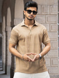 Powerlook Men Polo Collar T-shirt
