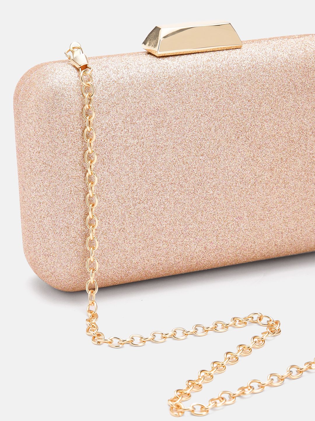 Lino Perros Women Shimmery Party Box Clutch