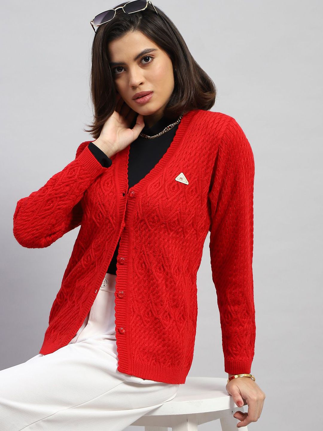 Monte Carlo Women Woolen Cardigan