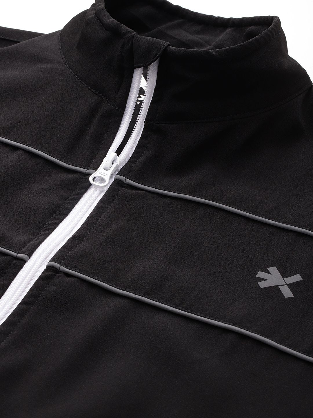 HRX by Hrithik Roshan Rapid Dry Mock Collar Running Tracksuit