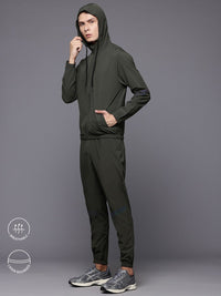 HRX by Hrithik Roshan Men Rapid-Dry Hooded Running Tracksuit