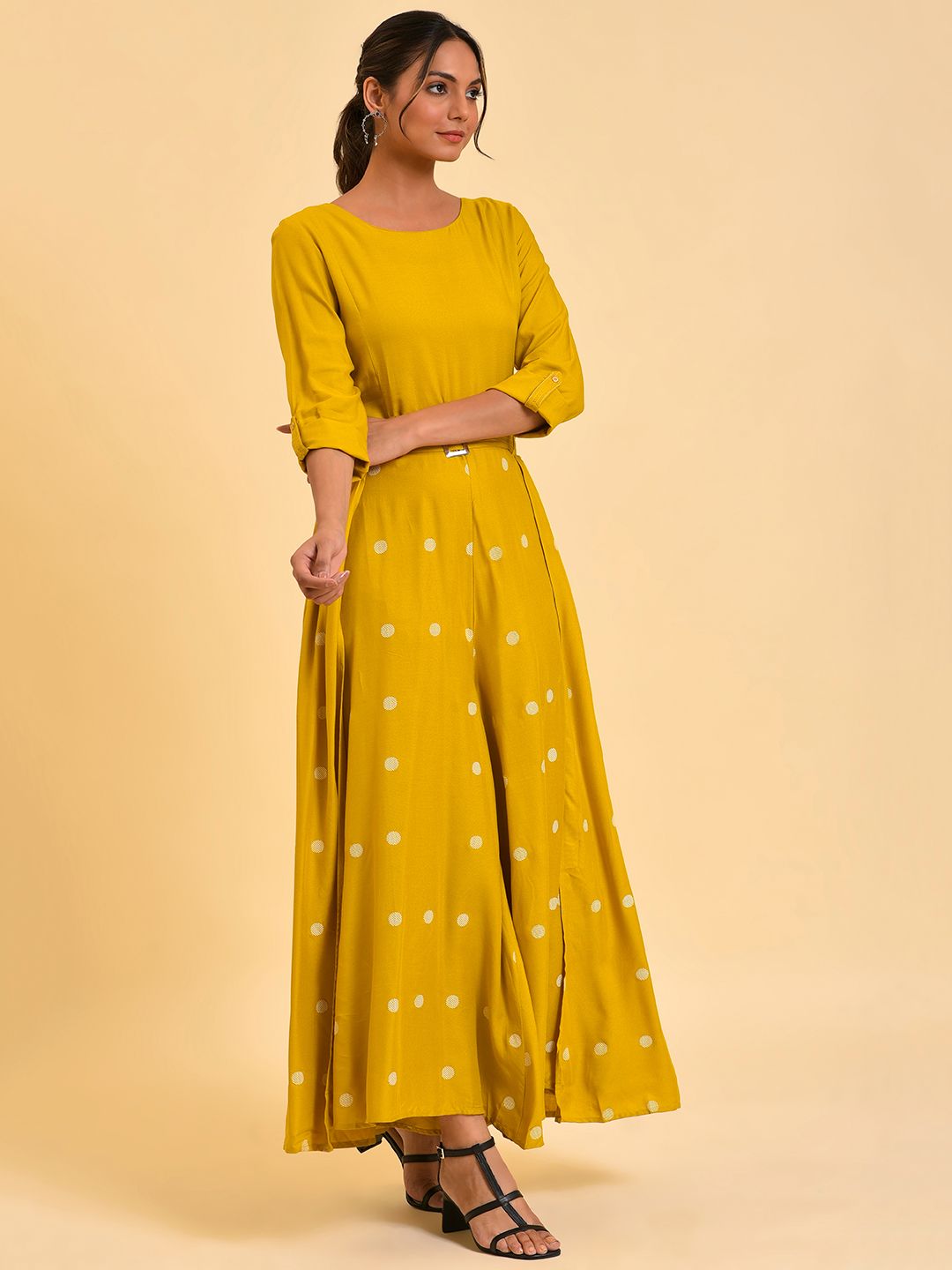 W Women Printed Basic Jumpsuit