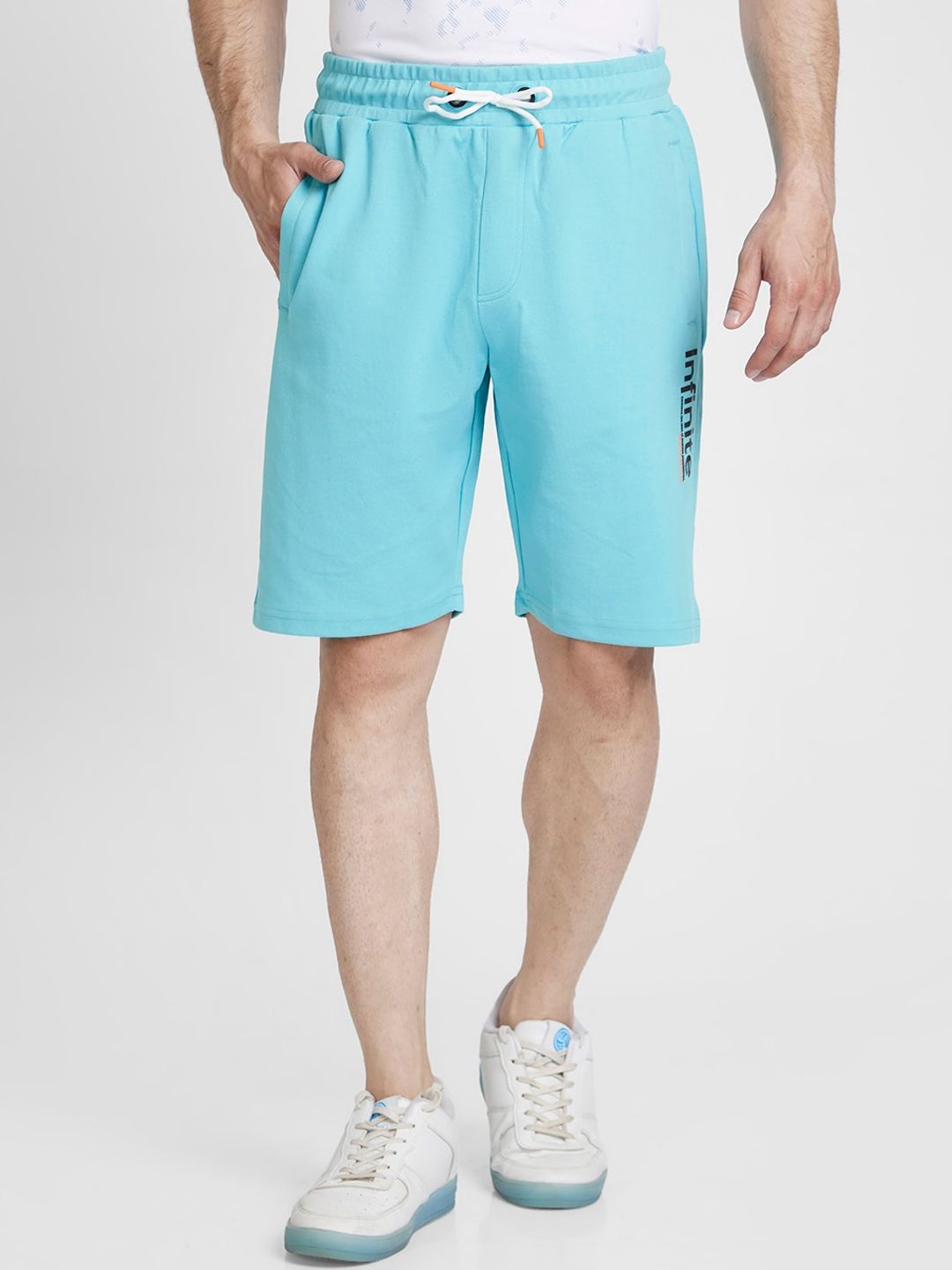 SPYKAR Men Mid Rise Cotton Shorts