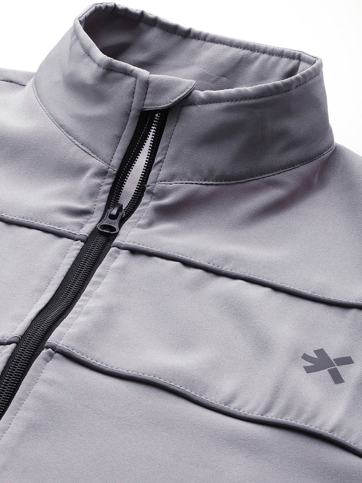 HRX by Hrithik Roshan Rapid Dry Mock Collar Running Tracksuit