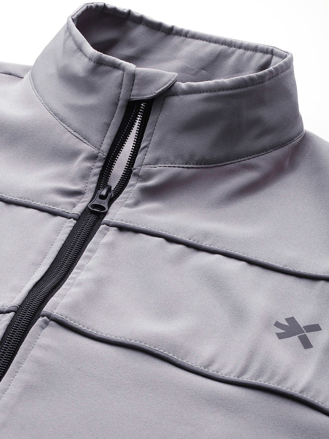 HRX by Hrithik Roshan Rapid Dry Mock Collar Running Tracksuit