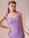 STREET 9 Sweetheart Neck Sleeveless Bodycon Dress