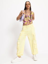 DressBerry Boho Beauty Floral Corset Crop Top