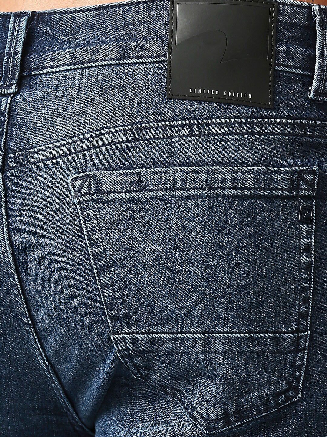 SPYKAR Men Cotton Light Fade Stretchable Jeans