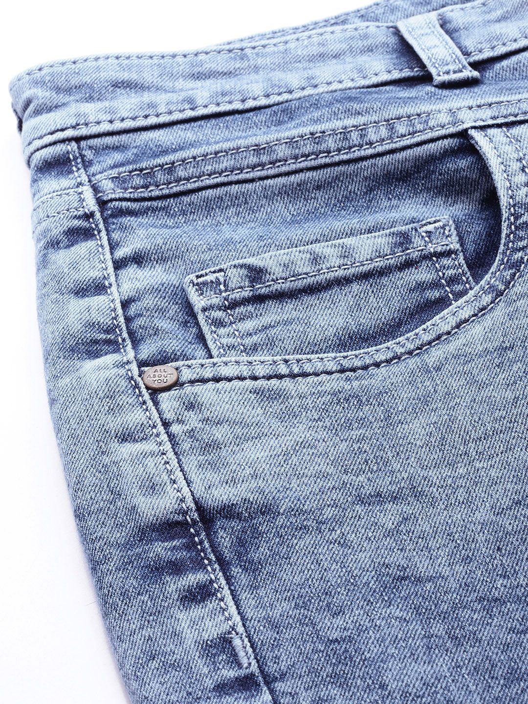 all about you Women Mom Fit Heavy Fade Stretchable Jeans