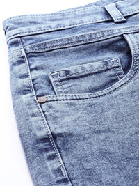 all about you Women Mom Fit Heavy Fade Stretchable Jeans