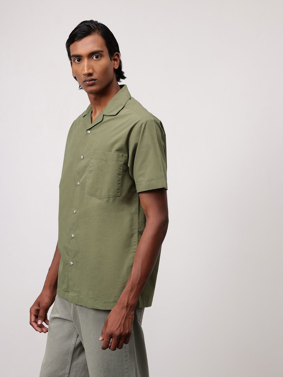 ether Men Comfort Fit Pure Cotton Casual Shirt