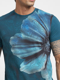Being Human Floral Printed Cotton T-shirt