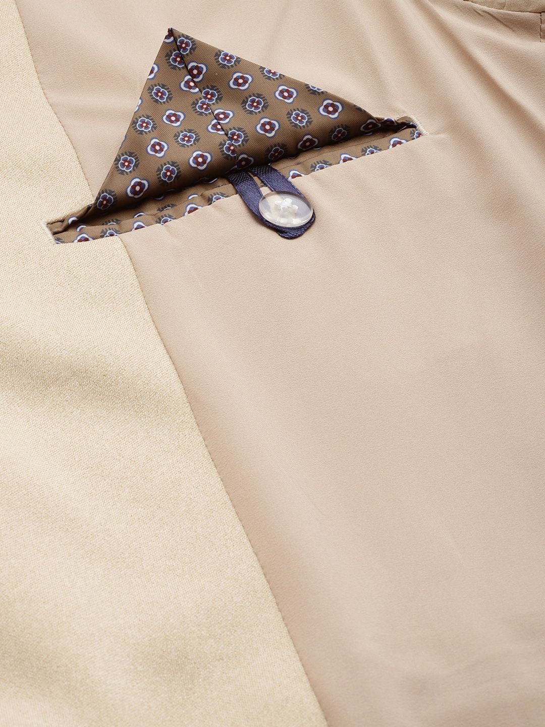 Park Avenue Single-Breasted Notched Lapel Active Fit Formal Blazer