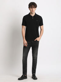 THE BEAR HOUSE Polo Collar Pure Cotton Slim Fit T-shirt