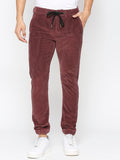 Being Human Men Striped Mid Rise Jogger