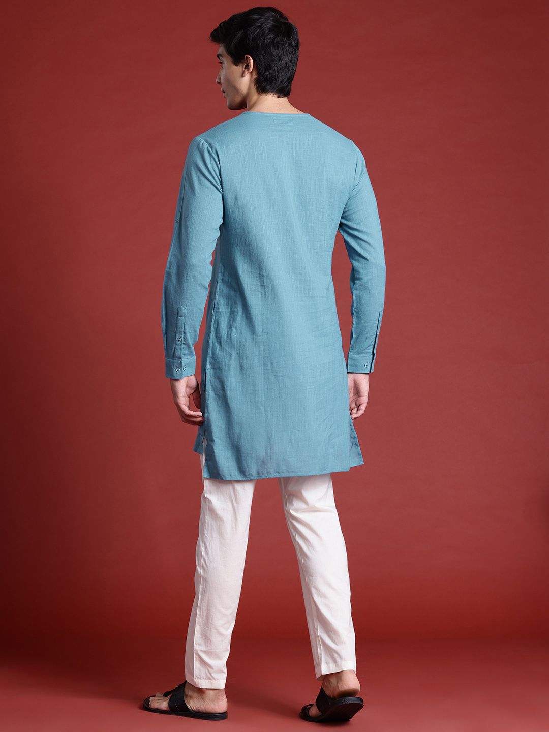 Anouk Pure Cotton Straight Kurta