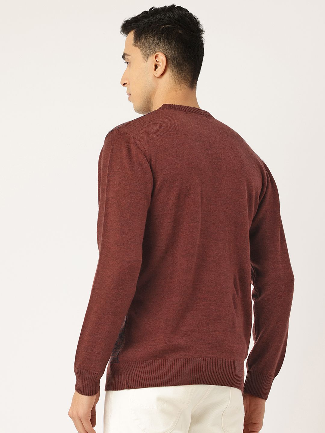 Monte Carlo Self Design Woollen Pullover