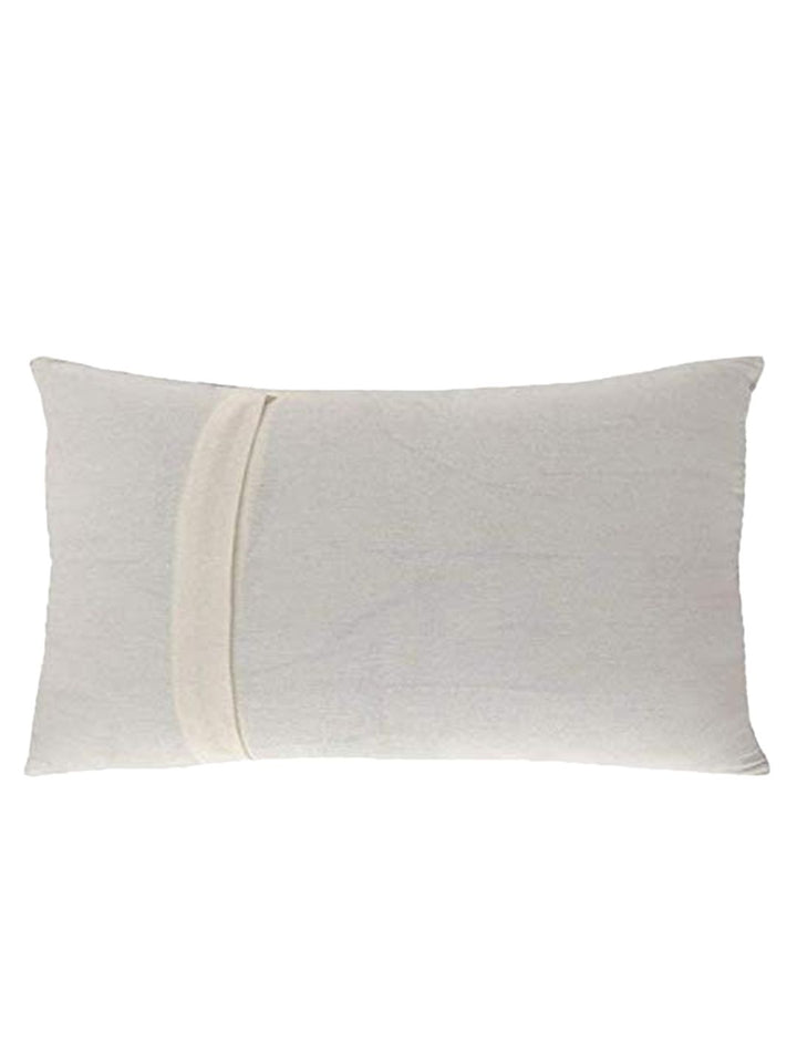 STITCHNEST Pack Of 2 Red & Blue Printed Rectangle Cushion Covers