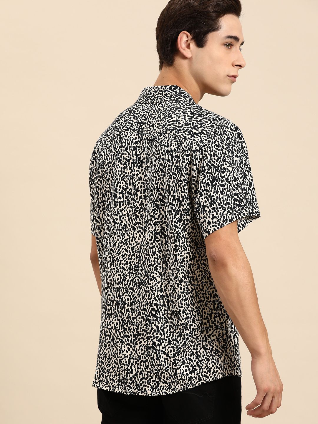 DENNISON Men Smart Block Printed Casual Shirt