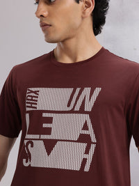 HRX by Hrithik Roshan Men Typography Printed Rapid-Dry Training T-shirt