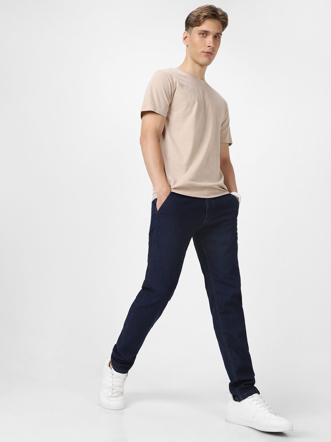 Urbano Fashion Men Blue Slim Fit Stretchable Jeans