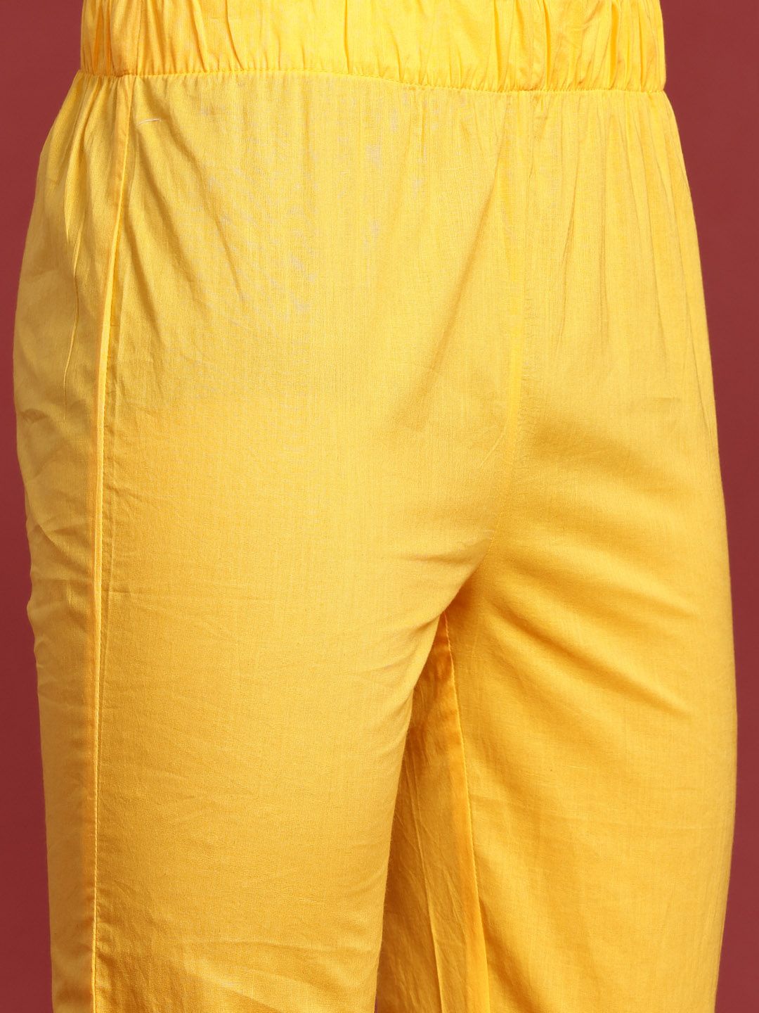 Anouk Printed Regular Pure Cotton Kurta with Trousers