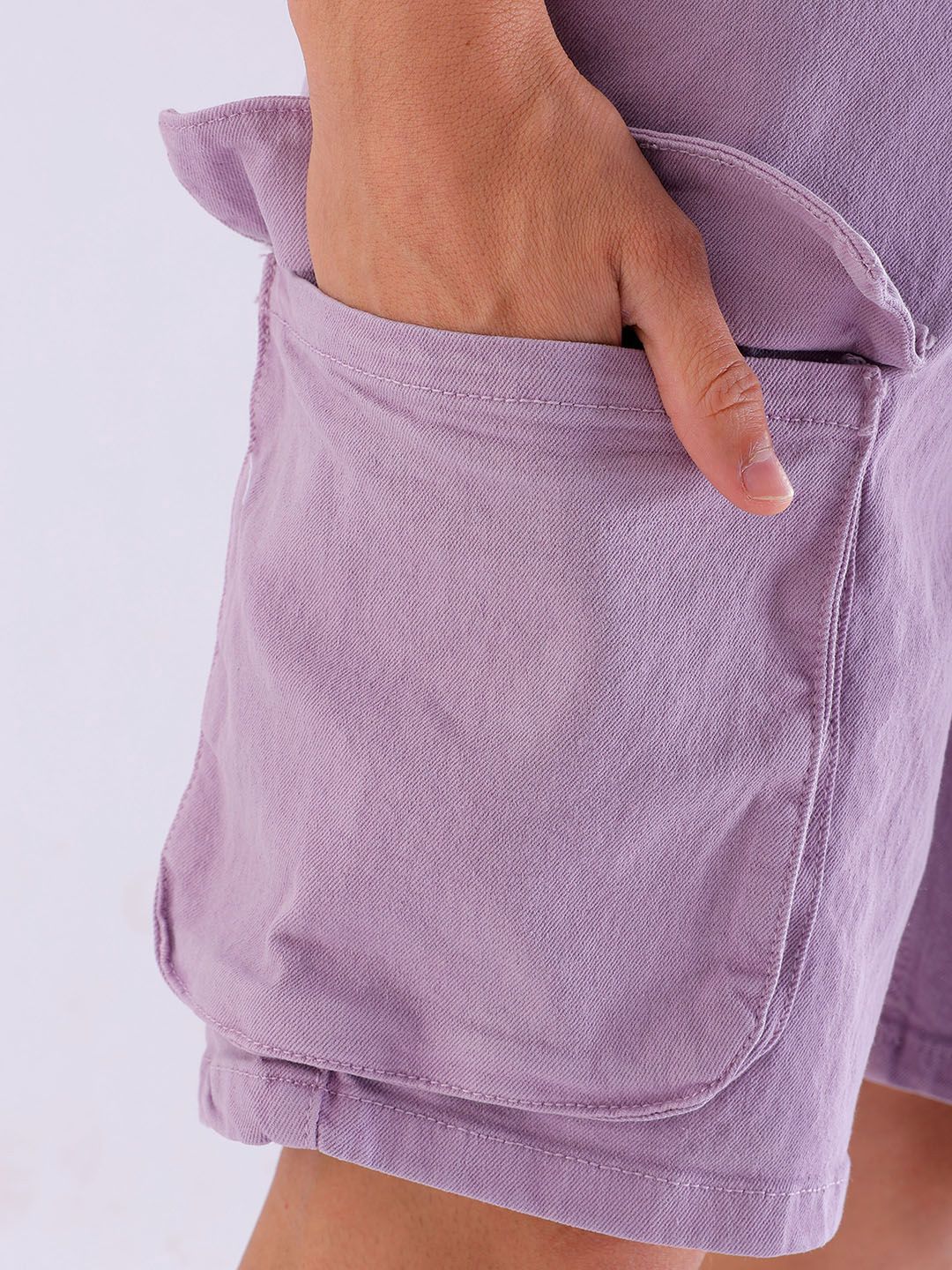 Seluar pendek kargo luaran garaj India