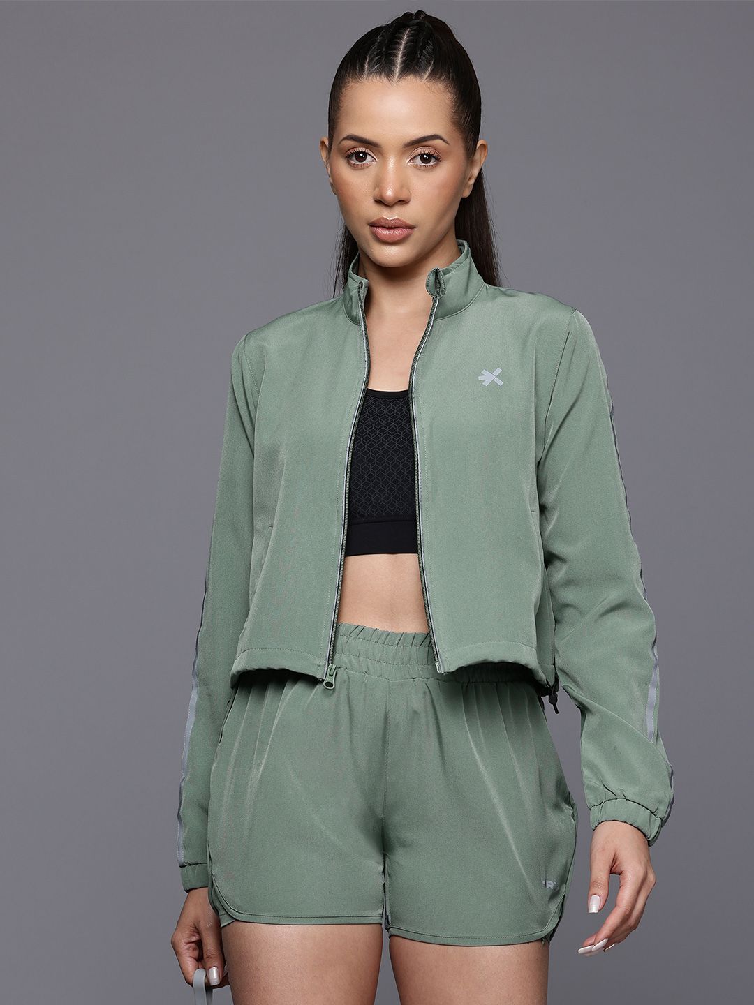 HRX by Hrithik Roshan Rapid-Dry Running Tracksuits