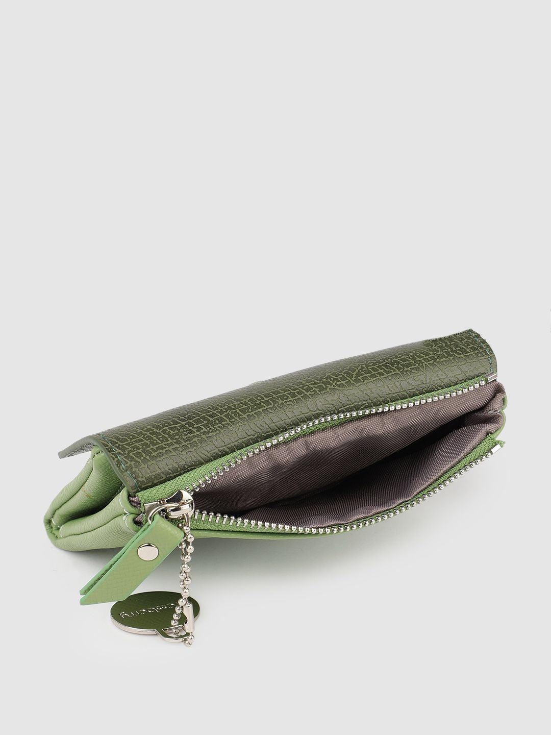 DressBerry Women Animal Textured Three Fold Wallet