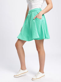 DressBerry Timeless Twirl Pleated A-Line Mini Skirt