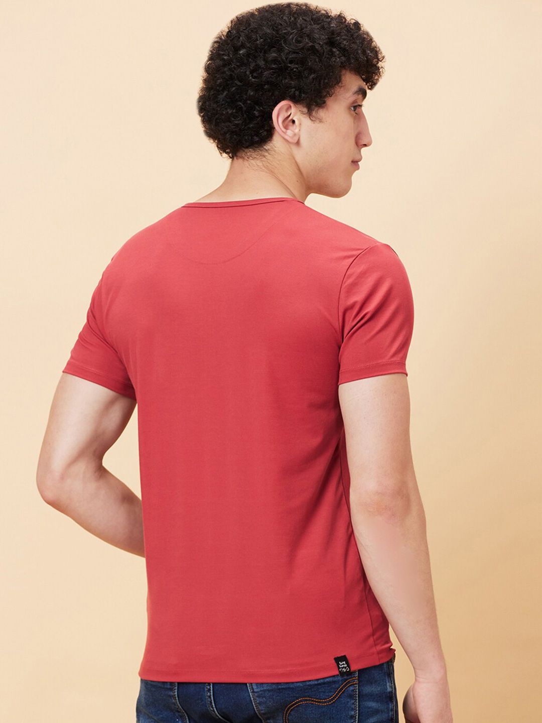 Being Human Henley Neck T-shirt