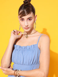 STREET 9 Blue Bodycon Dress