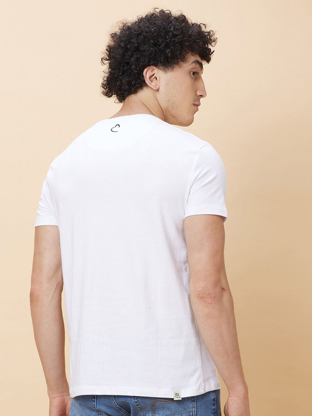 Being Human Graphic Printed Round Neck T-shirt