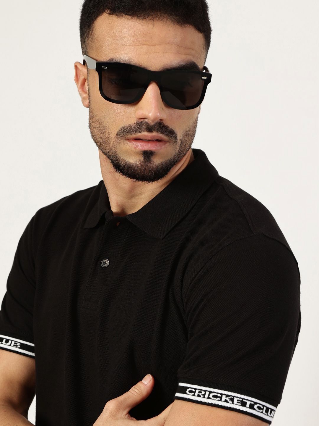 Thomas Scott Men Polo Collar T-shirt