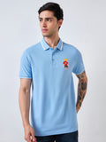 SPYKAR Men Polo Collar Solid Cotton Slim Fit T-shirt