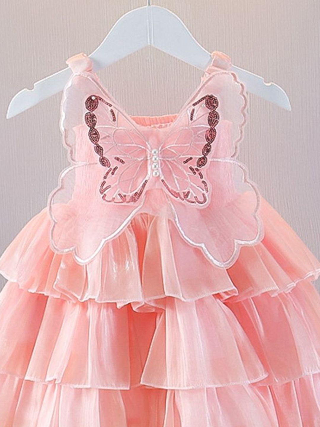 YK Embellished Fit & Flare Dress