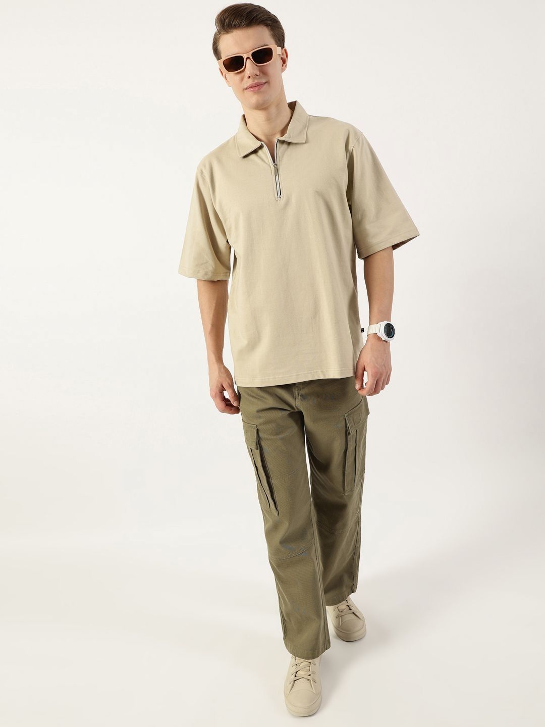 Thomas Scott Men Polo Collar Bio Finish T-shirt