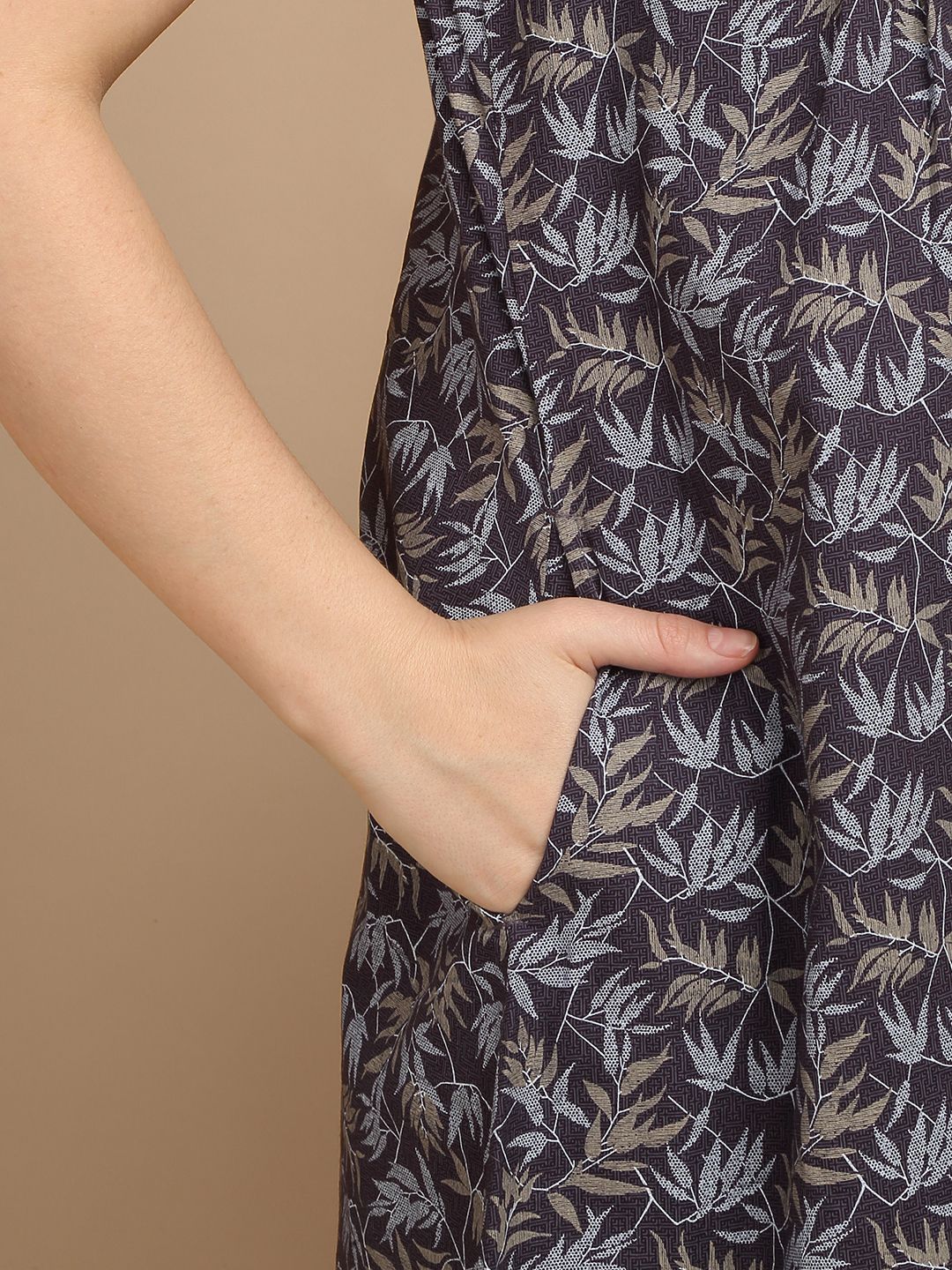 Sweet Dreams Printed Pure Cotton Maxi Nightdress