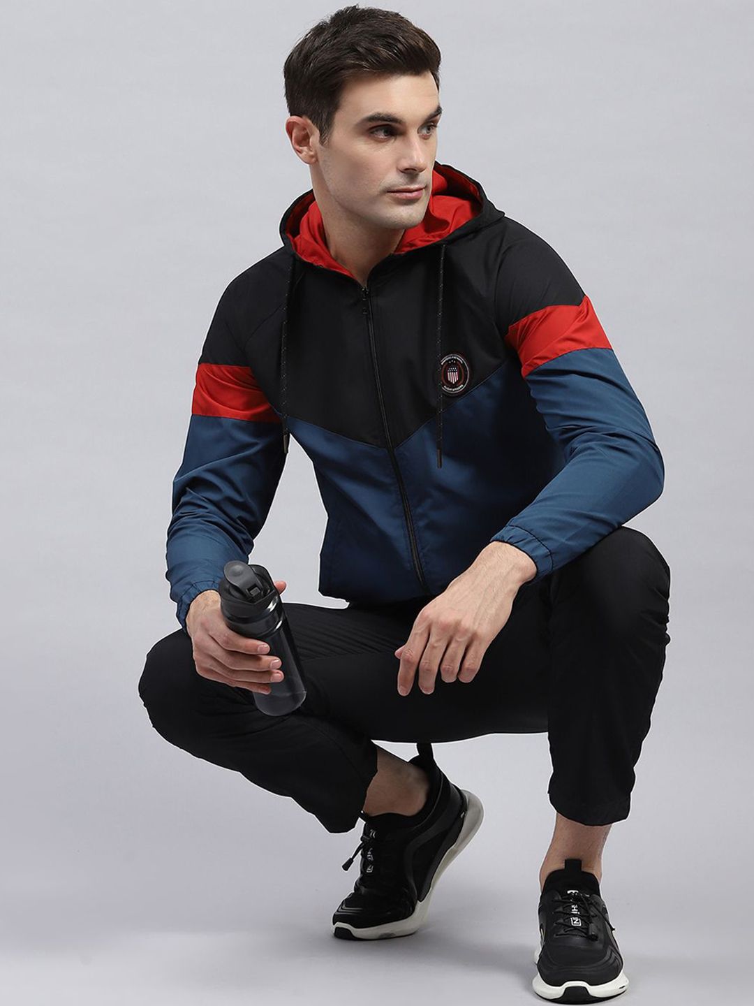 Monte Carlo Men Hooded Mid-Rise Tracksuits