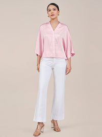 AND Women Extended Sleeves Shirt Style Top