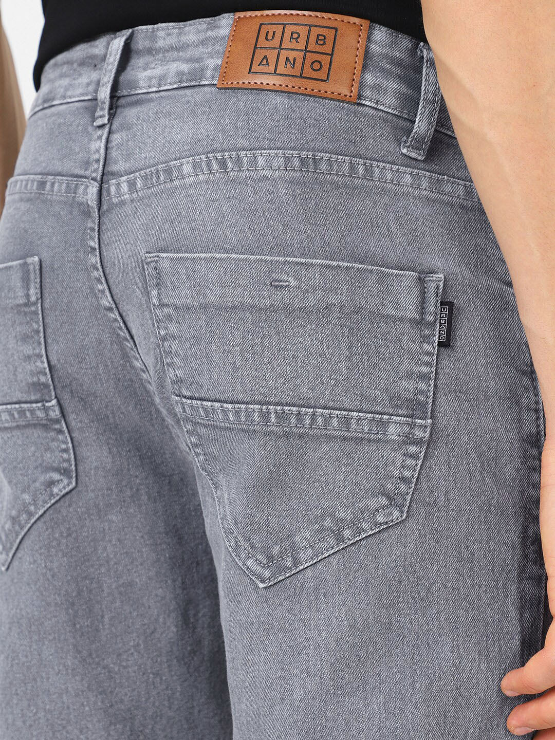 Urbano Fashion Men Clean Look Washed Stretchable Jeans