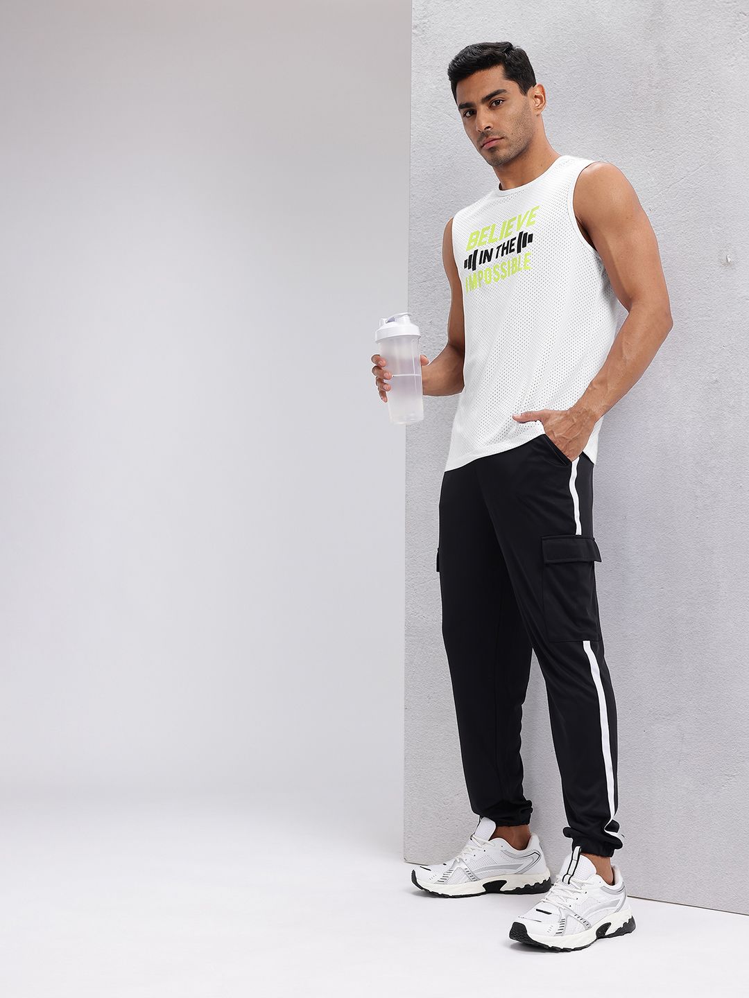 HRX by Hrithik Roshan Printed Perforated Training T-shirt