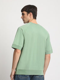 THE BEAR HOUSE Drop Shoulder Cotton Relaxed Fit Pure Cotton T-shirt