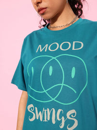 DILLINGER Pure Cotton Printed Oversized T-shirt
